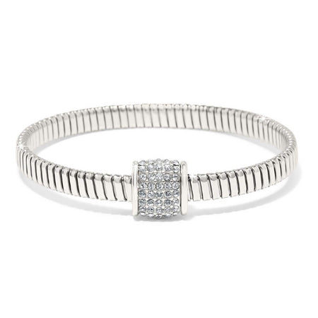 Meridian 2 Tone Hoop Earrings