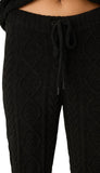 Pant Cozy Chenille Cable Knit