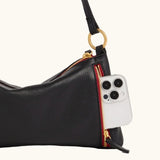 Kyle Black, Brushed Gold, Red Zip