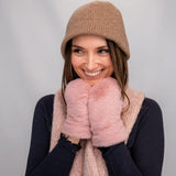Faux Fur Mitten