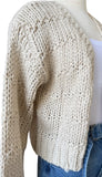 Innerbloom Handknit Open Cardigan