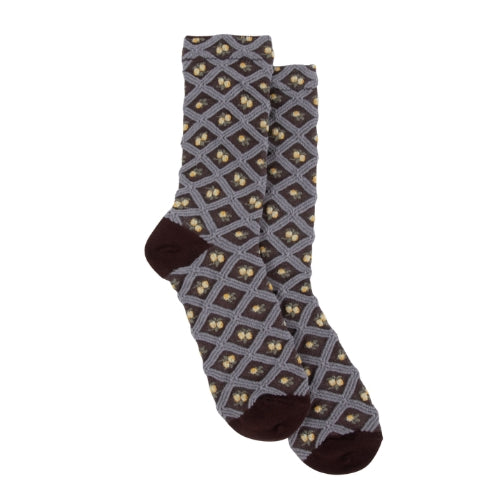 Floral Jacquard Trouser Sock