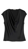 Drape Neck Day Gloss Tee