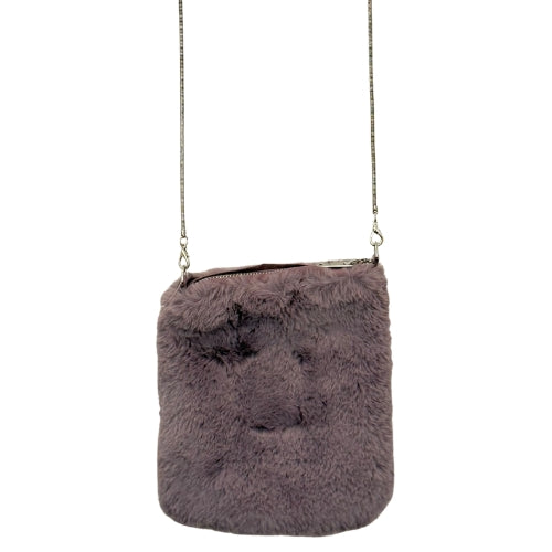 Small Faux Fur Shoulder Bag