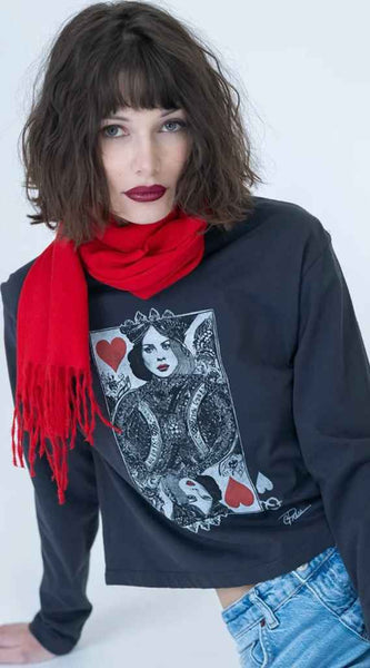 Queen Sunday Long Sleeve Tee
