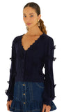 Richilieu 3D Butterflies Cardigan