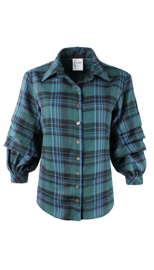 Camille 3 Pleat Sleeve Shirt
