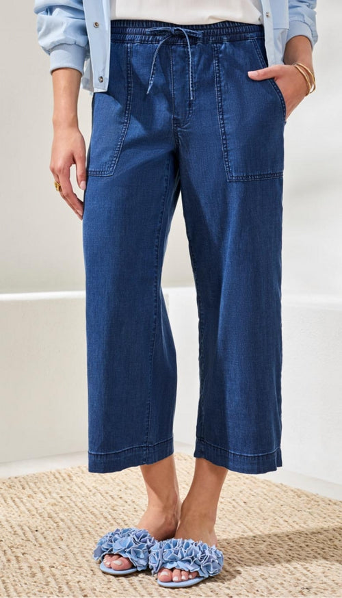 Audrey Wide Crop Jogger