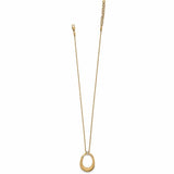Meridian Geo Open Ring Pendant Necklace