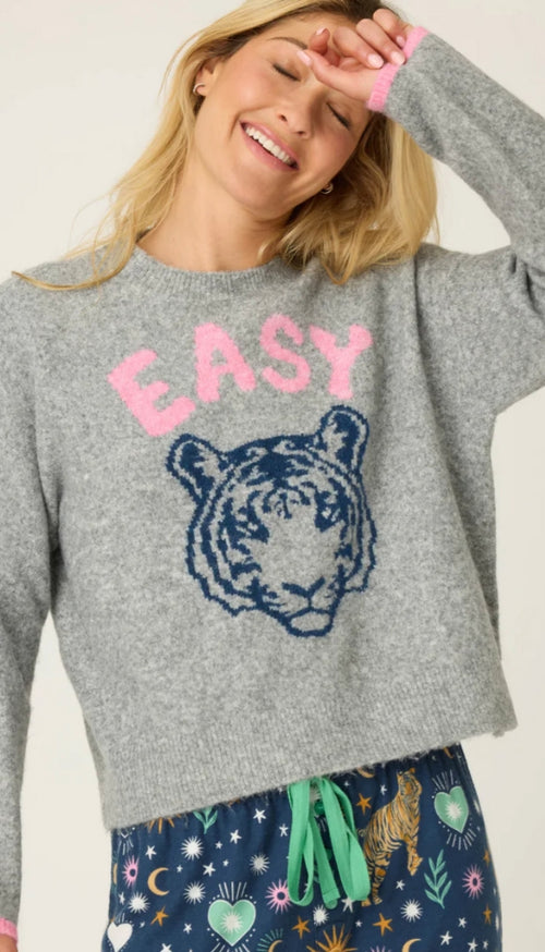 Long Sleeve Flannels-Easy Tiger
