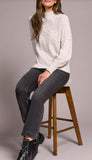 Long Sleeve Mock Neck Sweater