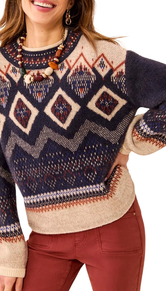 Long Sleeve Mock Neck Sweater