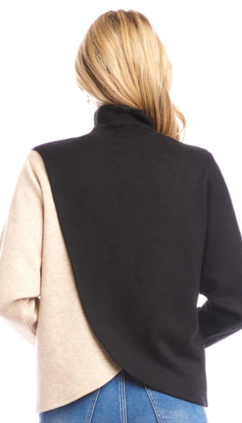 Crossover Colorblock Top
