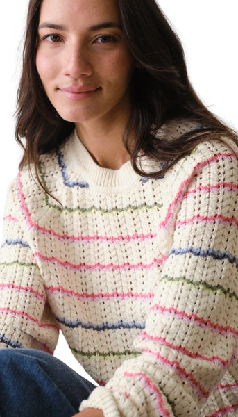 Mina Pointelle Sweater