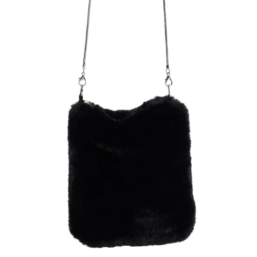 Small Faux Fur Shoulder Bag