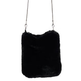 Small Faux Fur Shoulder Bag