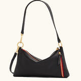 Kyle Black, Brushed Gold, Red Zip