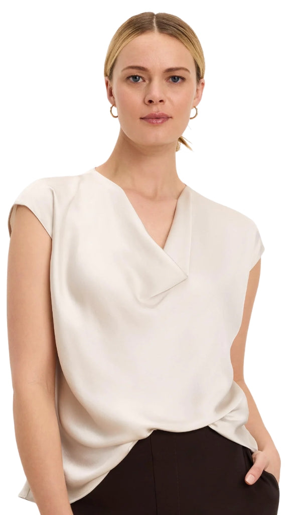 Drape Neck Day Gloss Tee