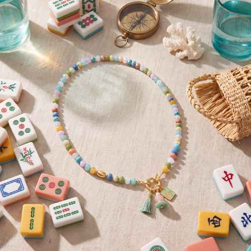 Lucky Mahjong Fortune Necklace
