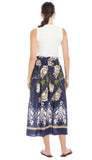 Seline Contrast Midi Dress