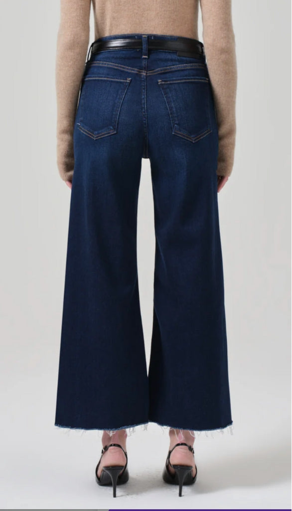 Lyra Wide Leg Crop - Lotus