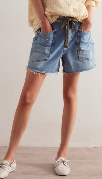 Moxie Shorts - Truest Blue
