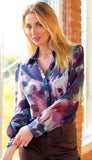 Collette Blouse Watercolor