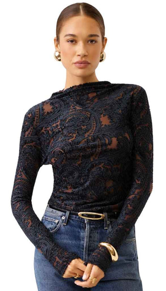 Khami Shirred Top
