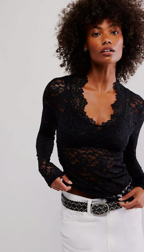 All Day Lace Long Sleeve