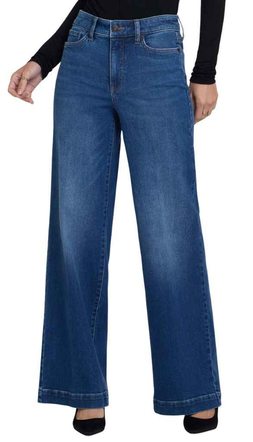 High Rise Teresa Wide Leg - Blaze