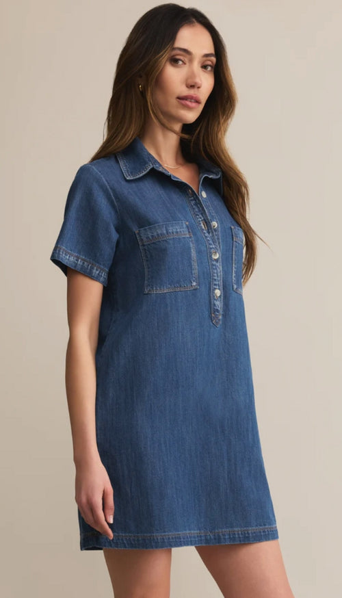 Authentic Denim Mini Dress