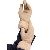 Glove With Faux Fur