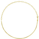 Split Chain-Oval & Rounded Chain 3.5Mm 18