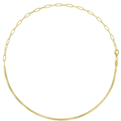 Split Chain-Oval & Rounded Chain 3.5Mm 18"