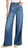Lightweight Super Wide Leg Jeans