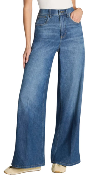 Lightweight Super Wide Leg Jeans