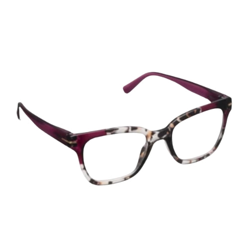 Buzzworthy Reading Glasses - Sand Quartz/Cherry