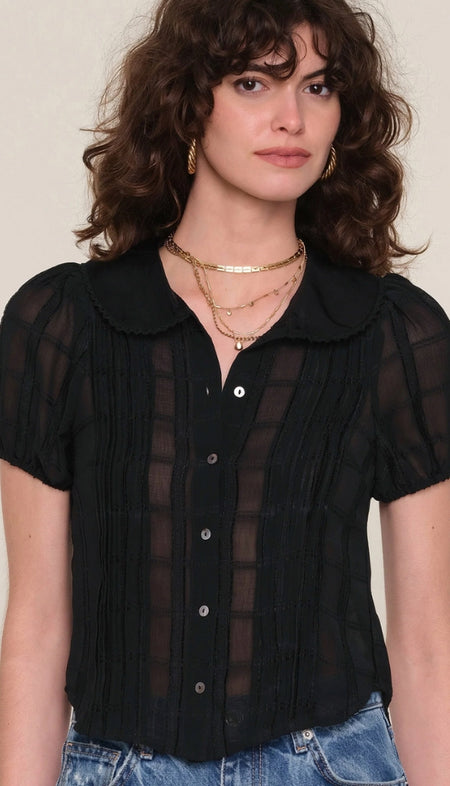 Trucker with Fray Hem