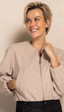 Manoa-Cropped Jacket - Creme
