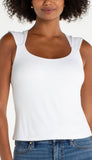 Sleeveless Tank Built In Bra