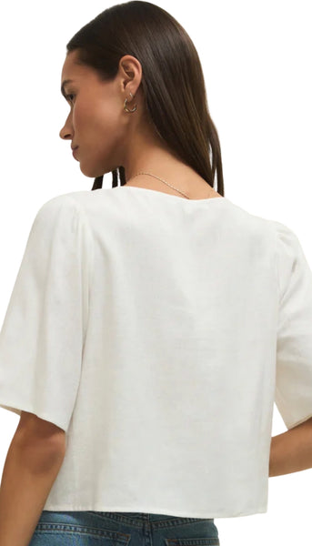 La Belle Linen Top