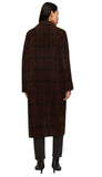 Crosby Plaid Cocoon Coat