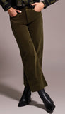 High Rise Fly Front 5 Pocket Ankle