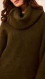 Drama Funnel Neck Sweater