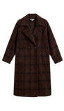 Crosby Plaid Cocoon Coat
