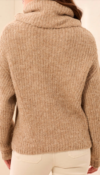 Drama Funnel Neck Sweater