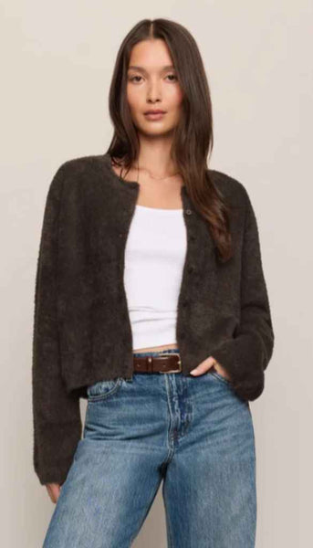 Winterglow Fluffy Cardigan