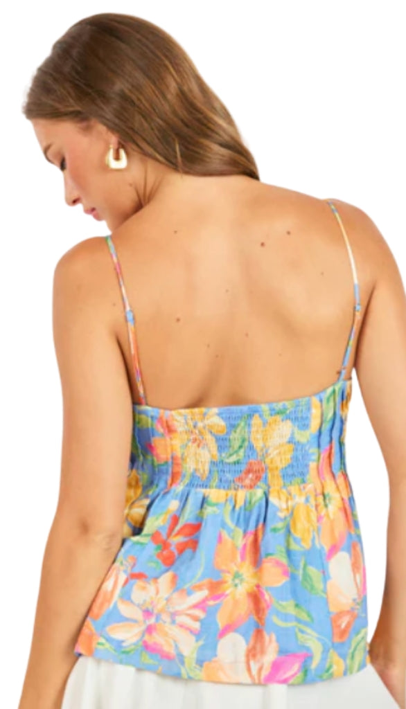 Beach Cowgirl Pleated Cami