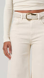 Lyra Wide Leg Crop - Almondette