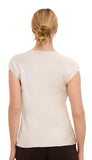 Drape Neck Day Gloss Tee
